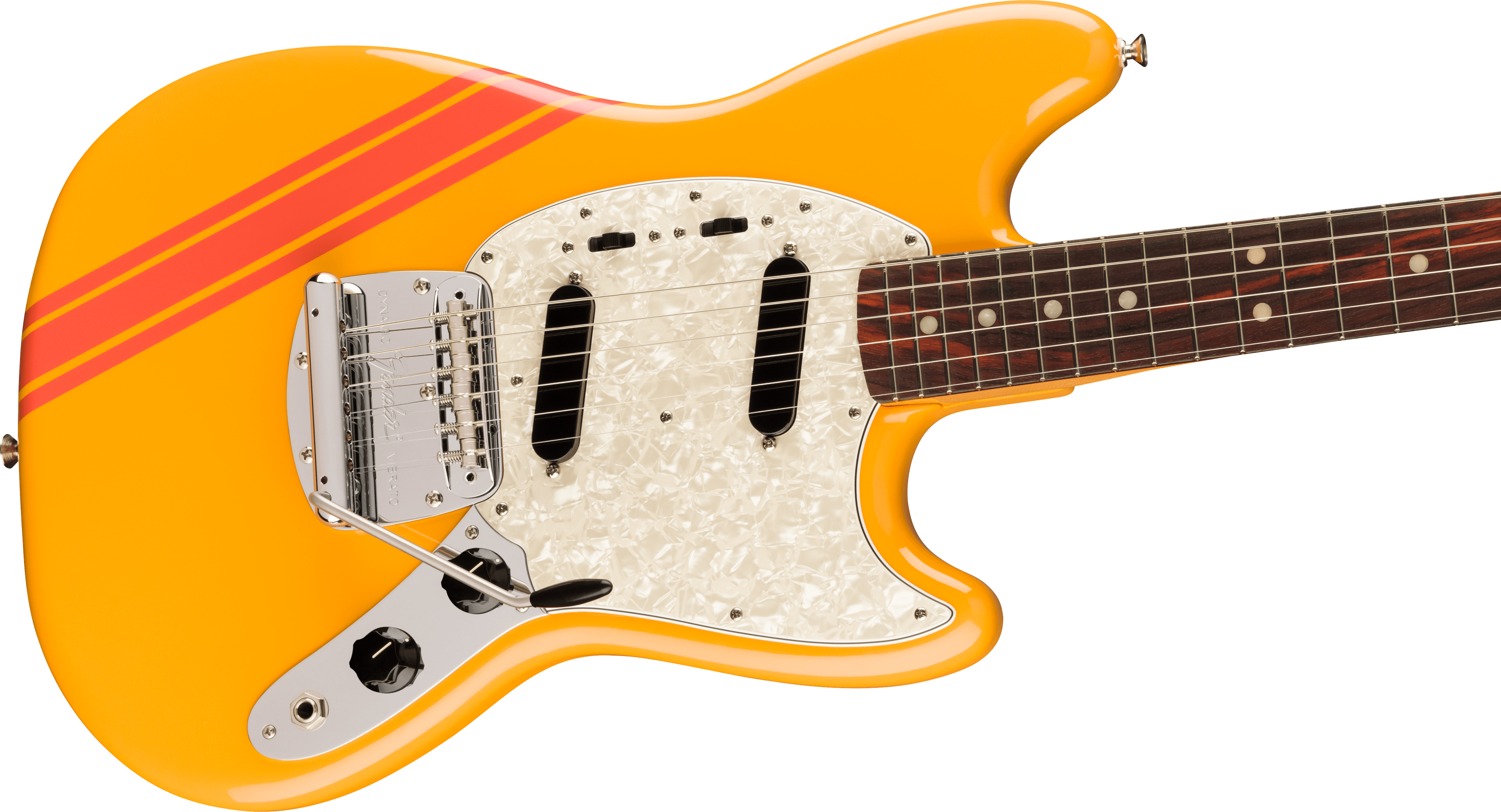 Fender Vintera II '70s Competition Mustang, Rosewood Fingerboard, Competition Orange - Regent Sounds