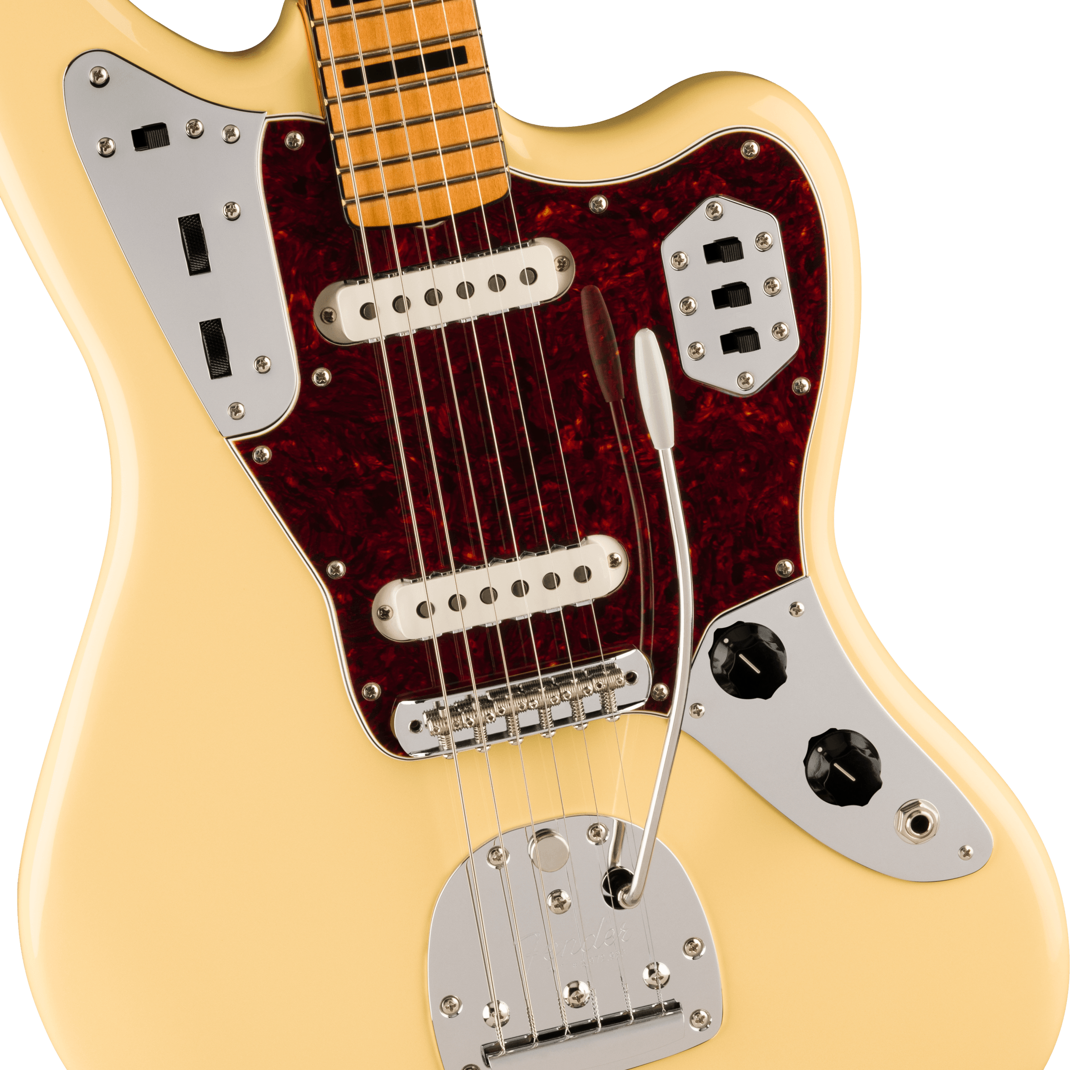 Fender Vintera II '70s Jaguar, Maple Fingerboard, Vintage White - Regent Sounds