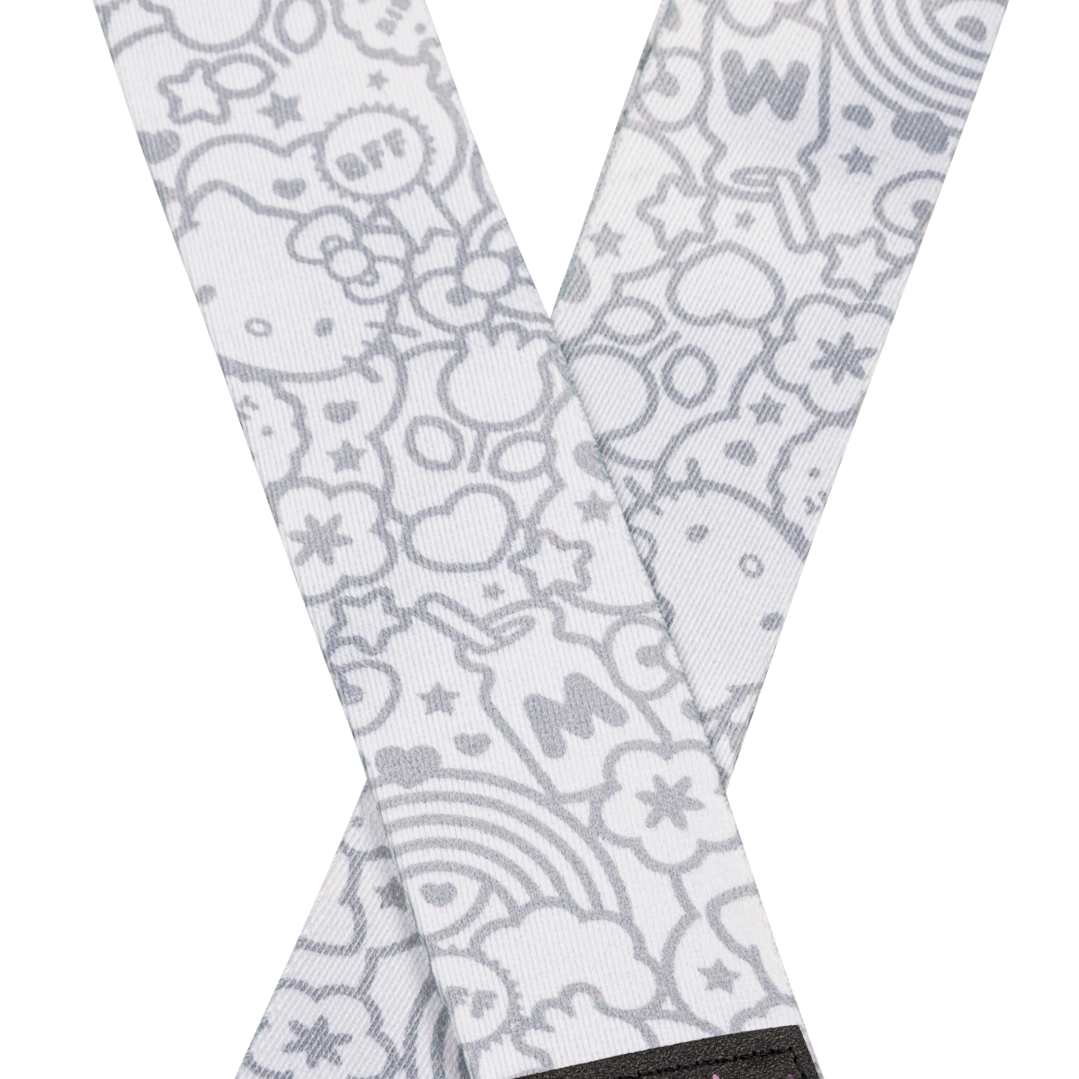 Fender x Hello Kitty White Poly Strap, 2" - Regent Sounds