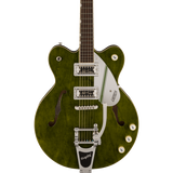 Gretsch G2604T Limited Edition Streamliner Rally II Center Block with Bigsby, Rally Green Stain - Regent Sounds