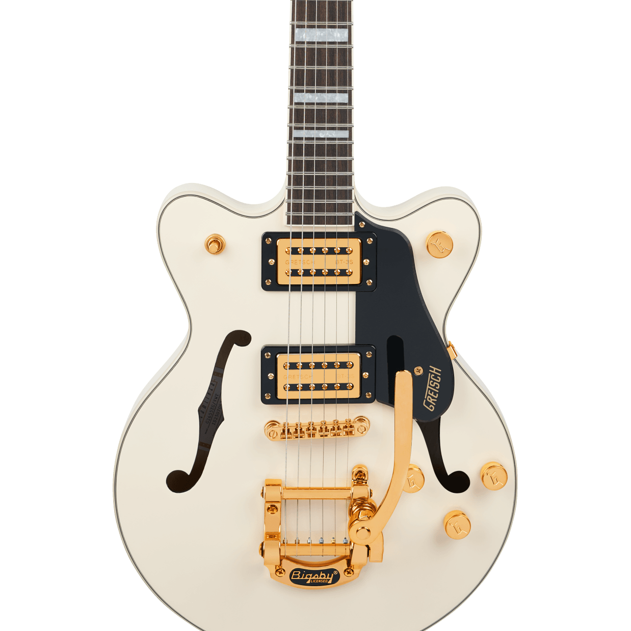 Gretsch G2655TG Streamliner Centre Block Jr. Double-Cut with Bigsby LTD, Vintage White - Regent Sounds