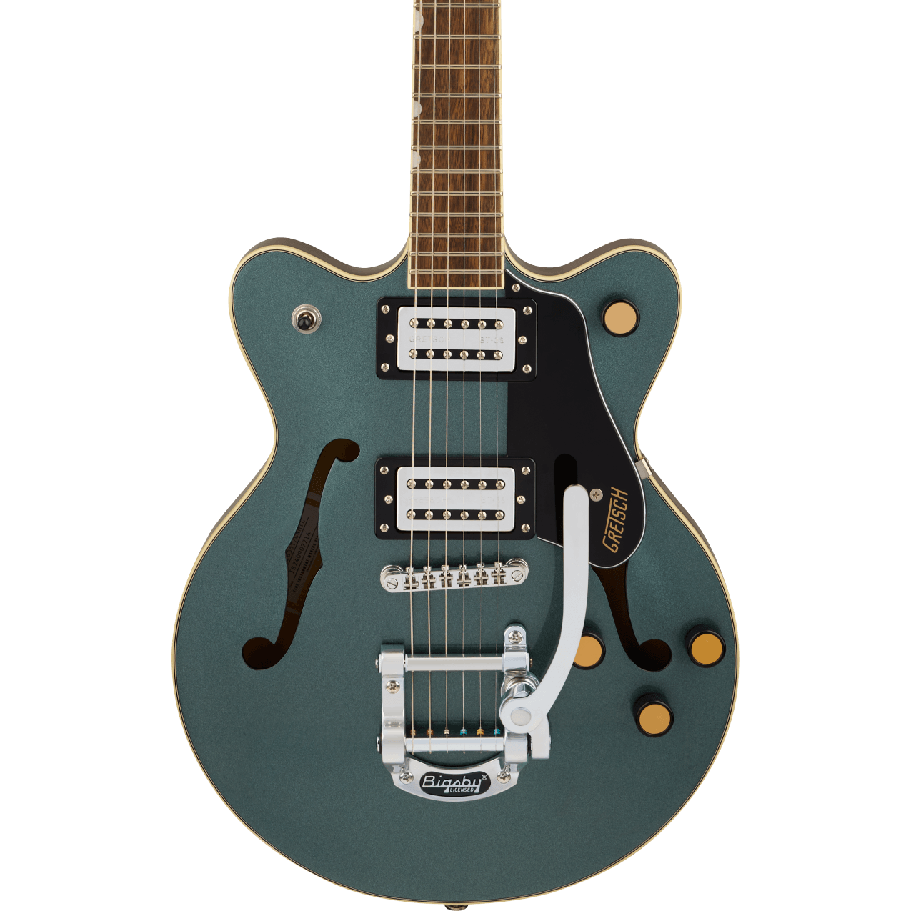 Gretsch G2655T Streamliner Centre Block Jr. with Bigsby, Gunmetal - Regent Sounds