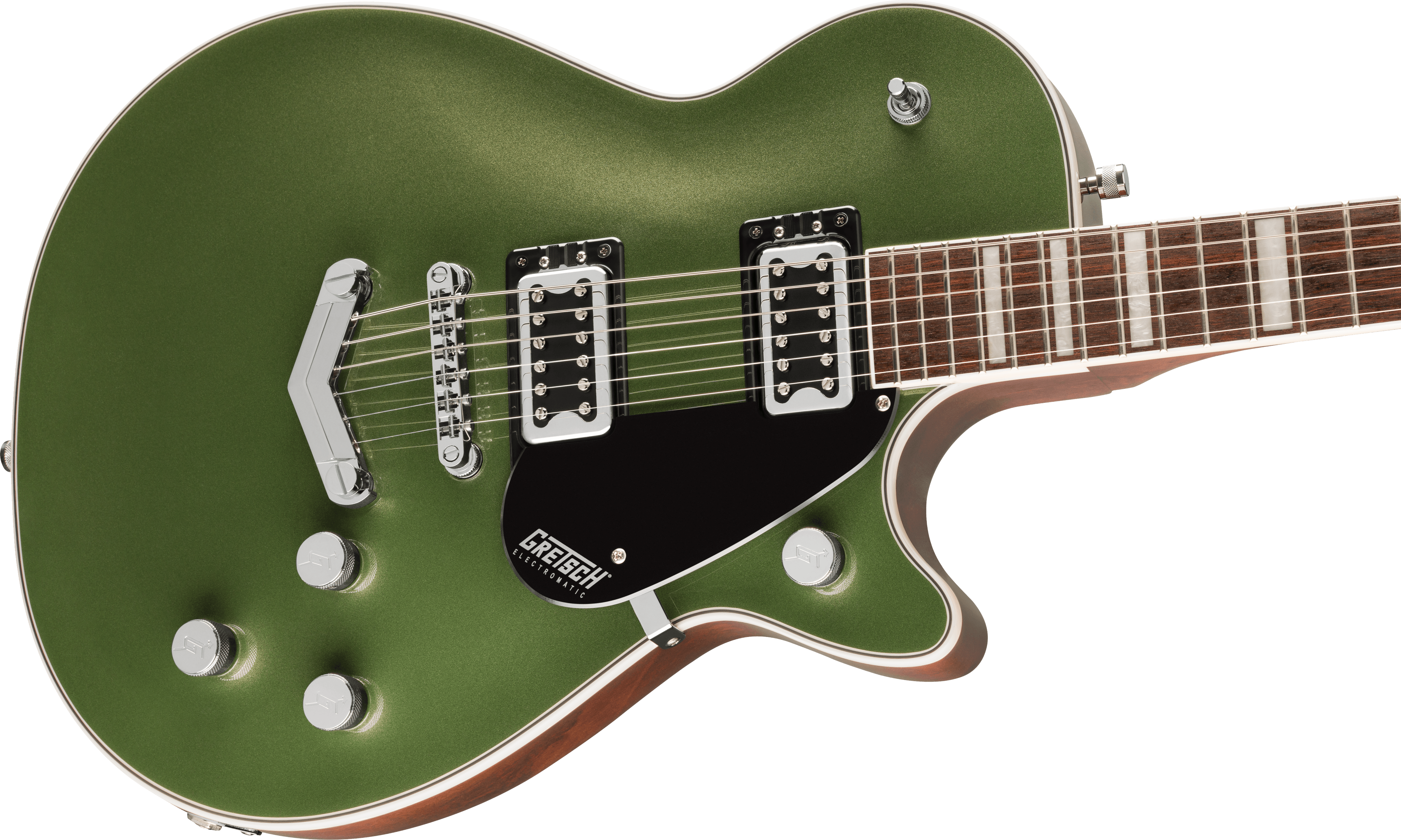 Gretsch G5220 Electromatic Jet BT Single-Cut with V-Stoptail, Olive Metallic - Regent Sounds
