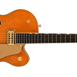 Gretsch Synchromatic Nashville Hollow Body Single-Cut with Bigsby, Ebony Fingerboard, 50's Orange Stain - Regent Sounds