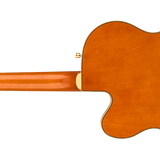 Gretsch Synchromatic Nashville Hollow Body Single-Cut with Bigsby, Ebony Fingerboard, 50's Orange Stain - Regent Sounds