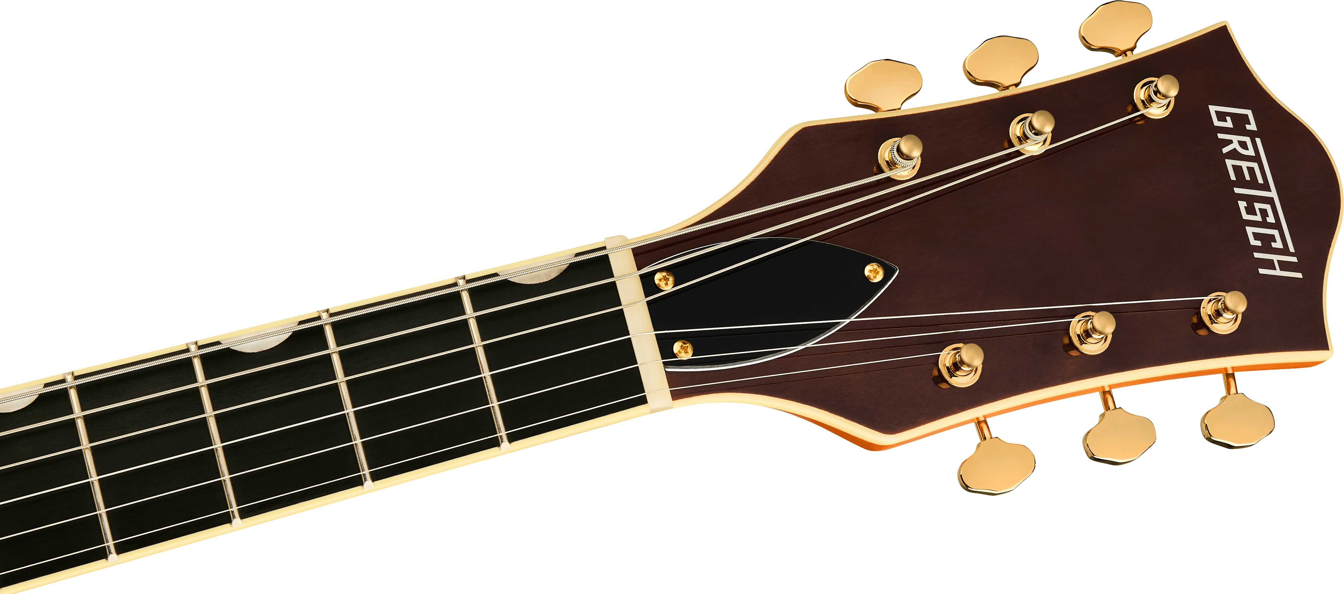 Gretsch Synchromatic Nashville Hollow Body Single-Cut with Bigsby, Ebony Fingerboard, 50's Orange Stain - Regent Sounds