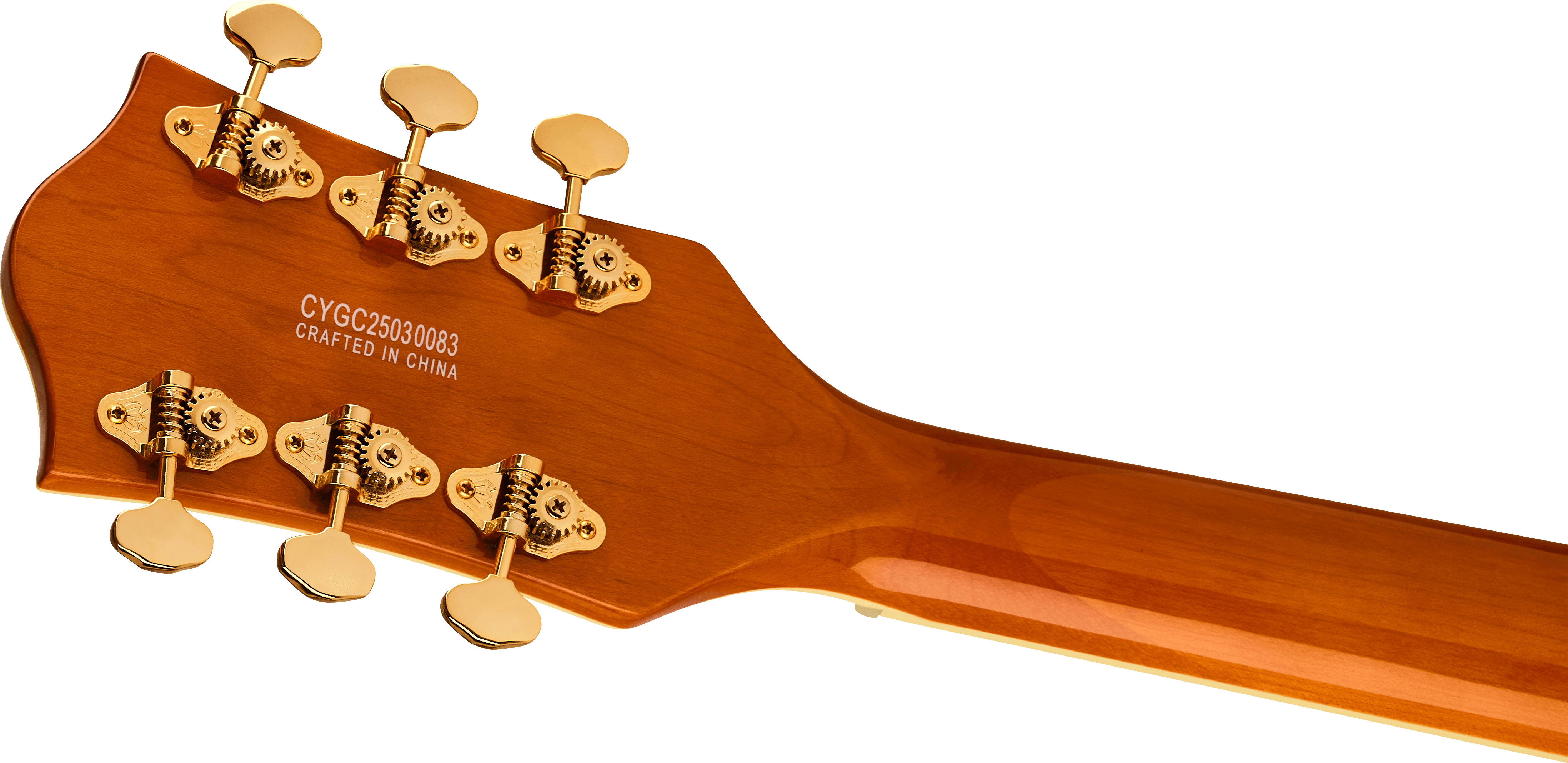 Gretsch Synchromatic Nashville Hollow Body Single-Cut with Bigsby, Ebony Fingerboard, 50's Orange Stain - Regent Sounds