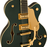 Gretsch Synchromatic Nashville Hollow Body Single-Cut with Bigsby, Ebony Fingerboard, Cadillac Green - Regent Sounds