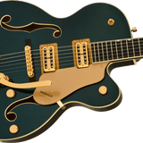 Gretsch Synchromatic Nashville Hollow Body Single-Cut with Bigsby, Ebony Fingerboard, Cadillac Green - Regent Sounds