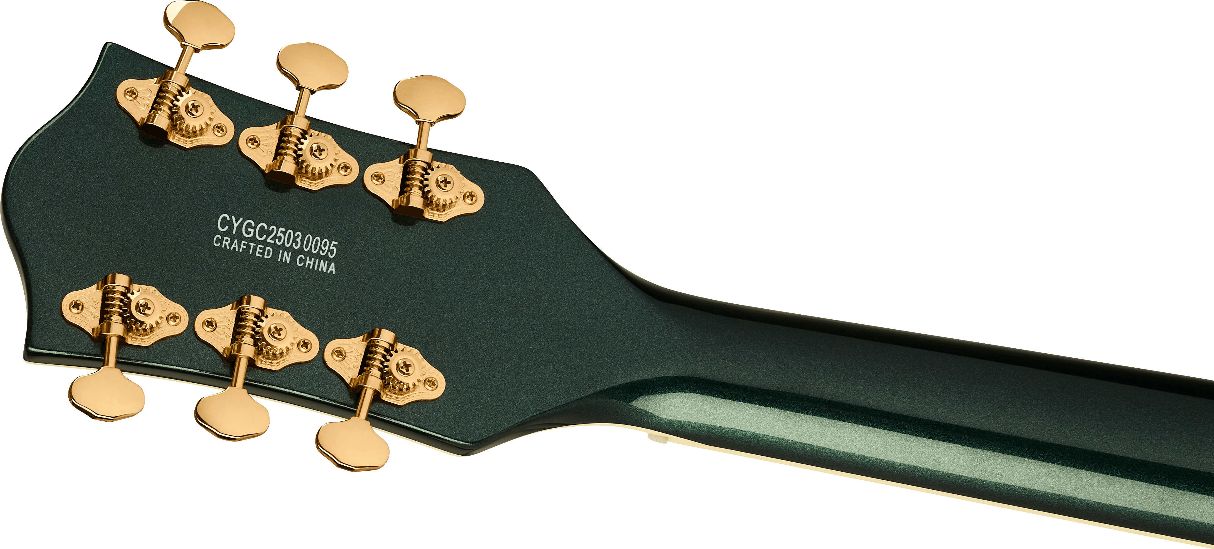 Gretsch Synchromatic Nashville Hollow Body Single-Cut with Bigsby, Ebony Fingerboard, Cadillac Green - Regent Sounds