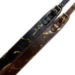 Leathergraft FAB Gold Splatter Roadworn Strap - Regent Sounds