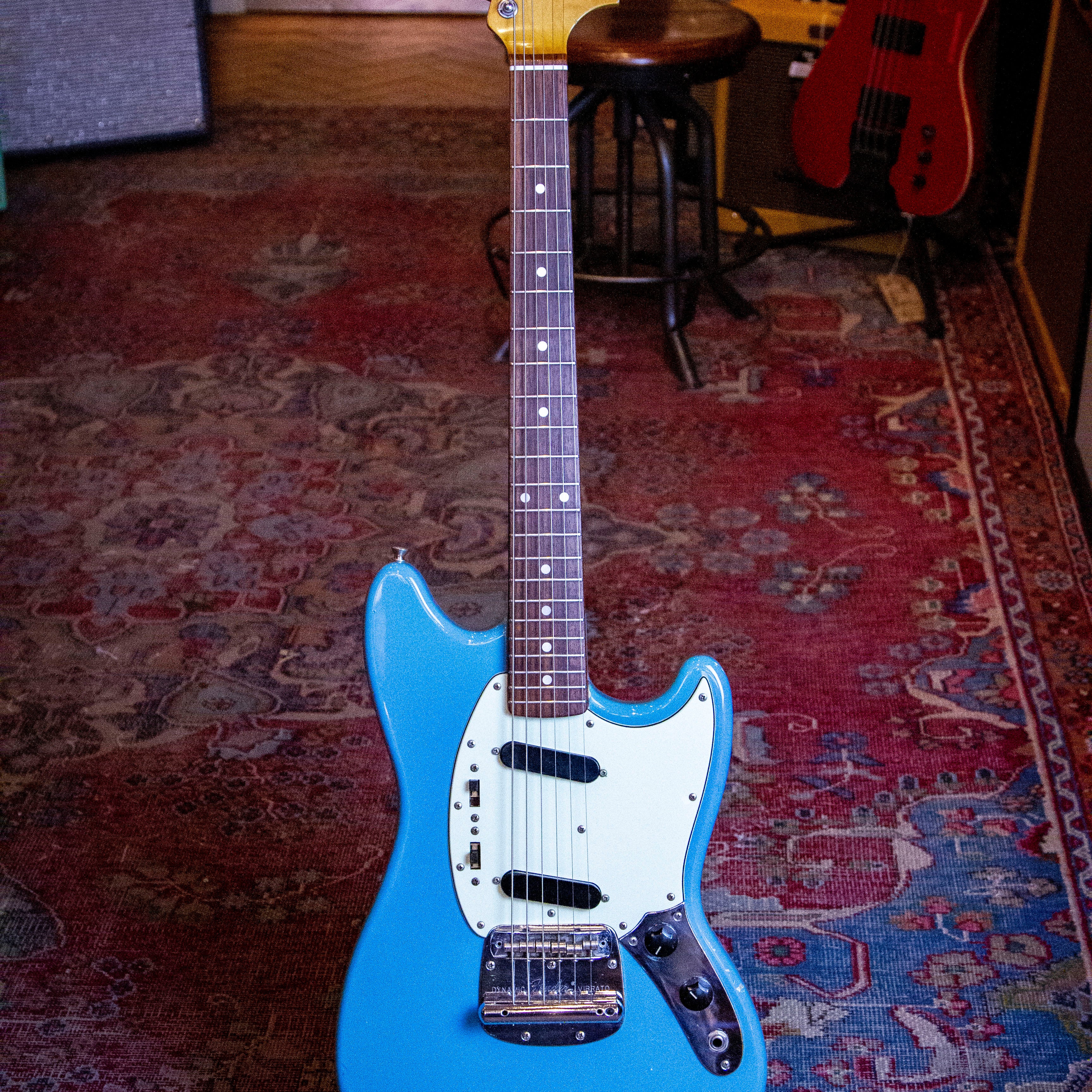 Fender CIJ Mustang California Blue 1997 Second Hand - Regent Sounds