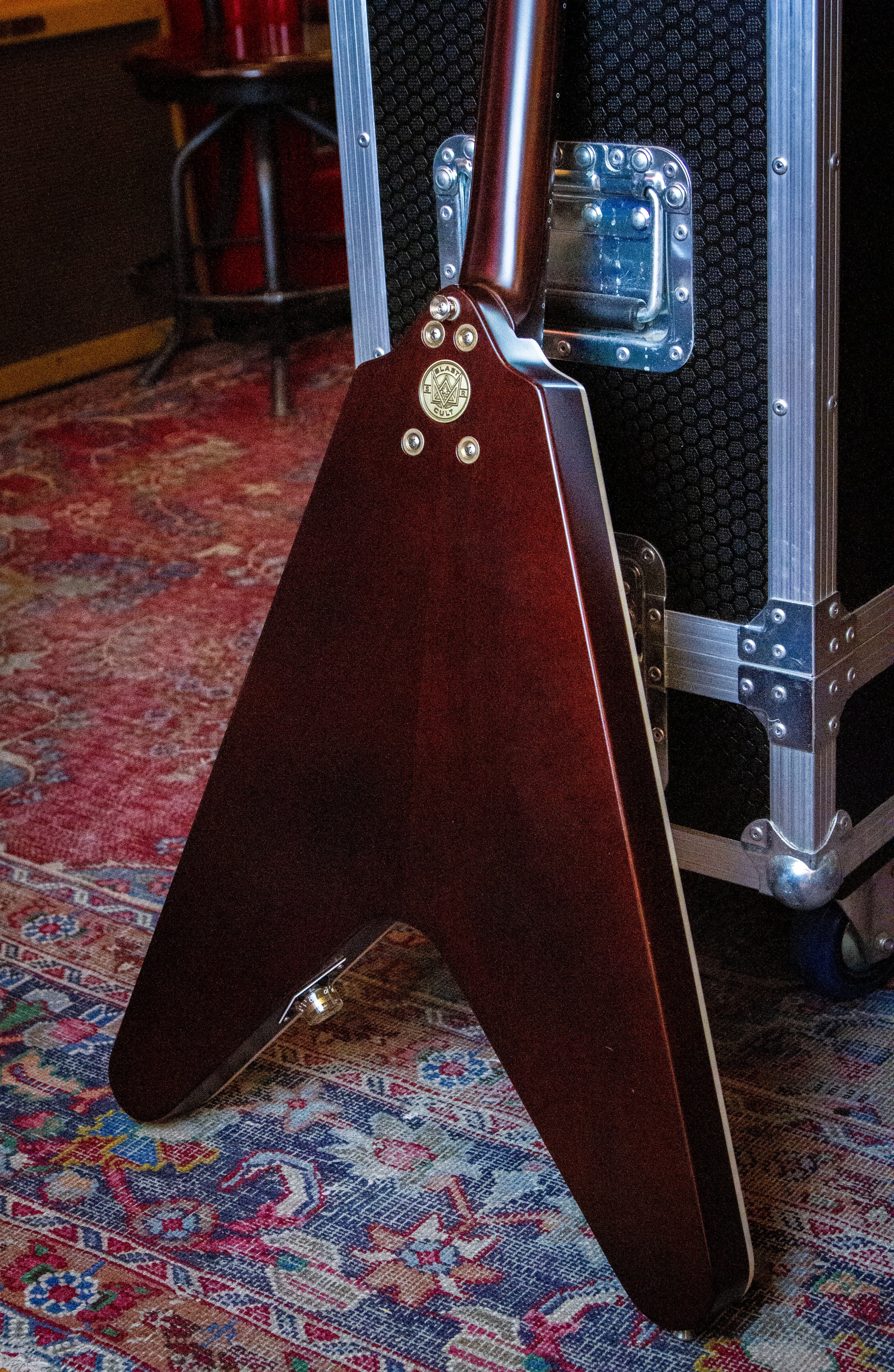 Blast Cult Hollow Vee Electric Guitar - Regent Sounds
