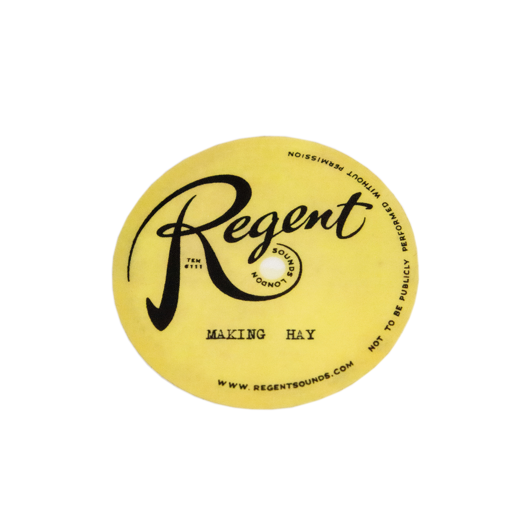Regent Sounds Stickers - Regent Sounds