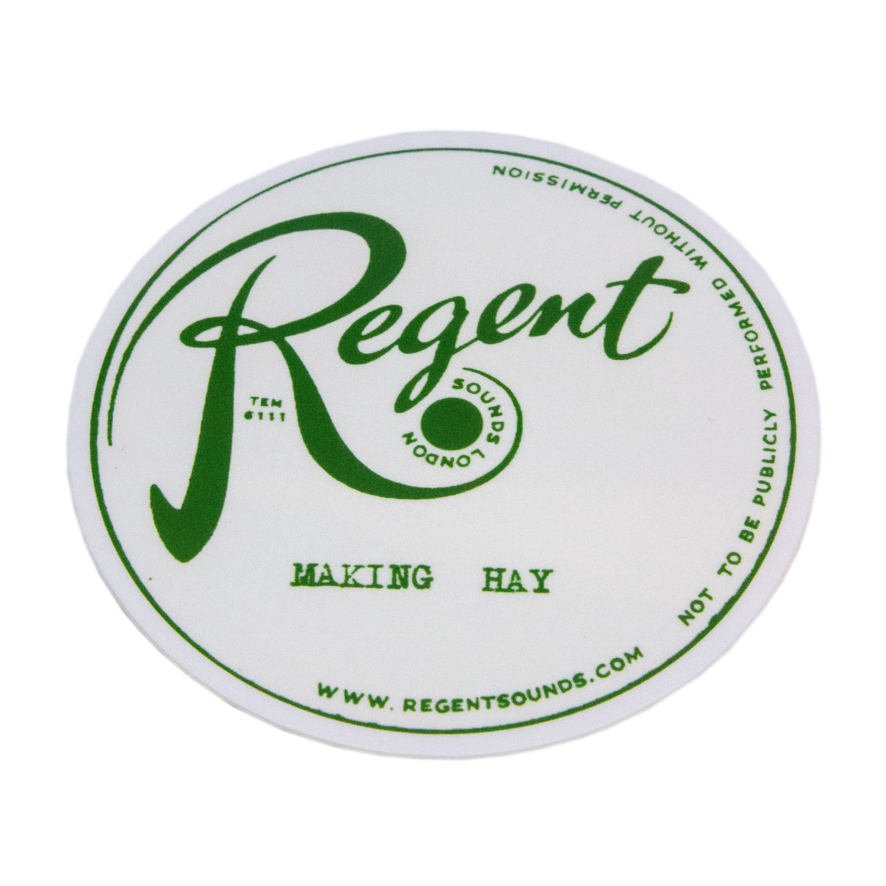 Regent Sounds Stickers - Regent Sounds