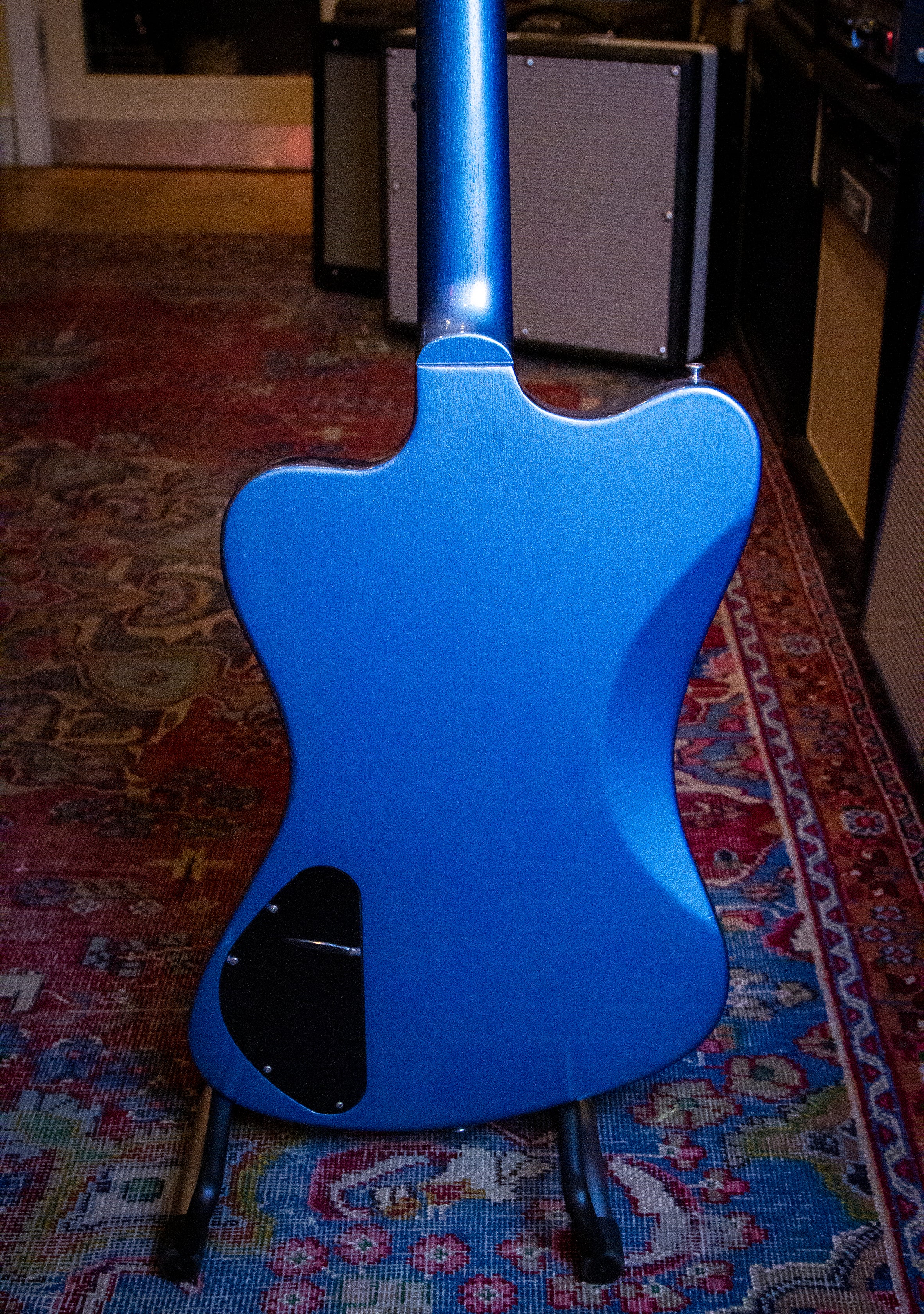 Gibson Non Reverse Firebird Studio Pelham Blue Second Hand - Regent Sounds