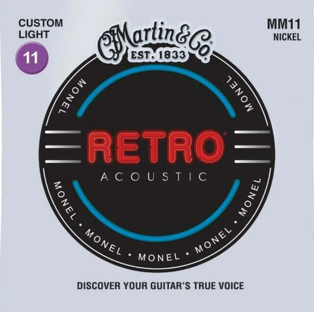 Martin MM11 Retro Monel Wound 11-52 - Regent Sounds