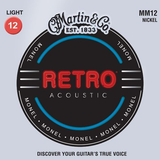 Martin MM12 Retro Monel Wound 12-54 - Regent Sounds