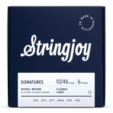 Stringjoy Signatures Clasic Light Gauge (10-46) Nickel Wound Electric Guitar Strings - Regent Sounds