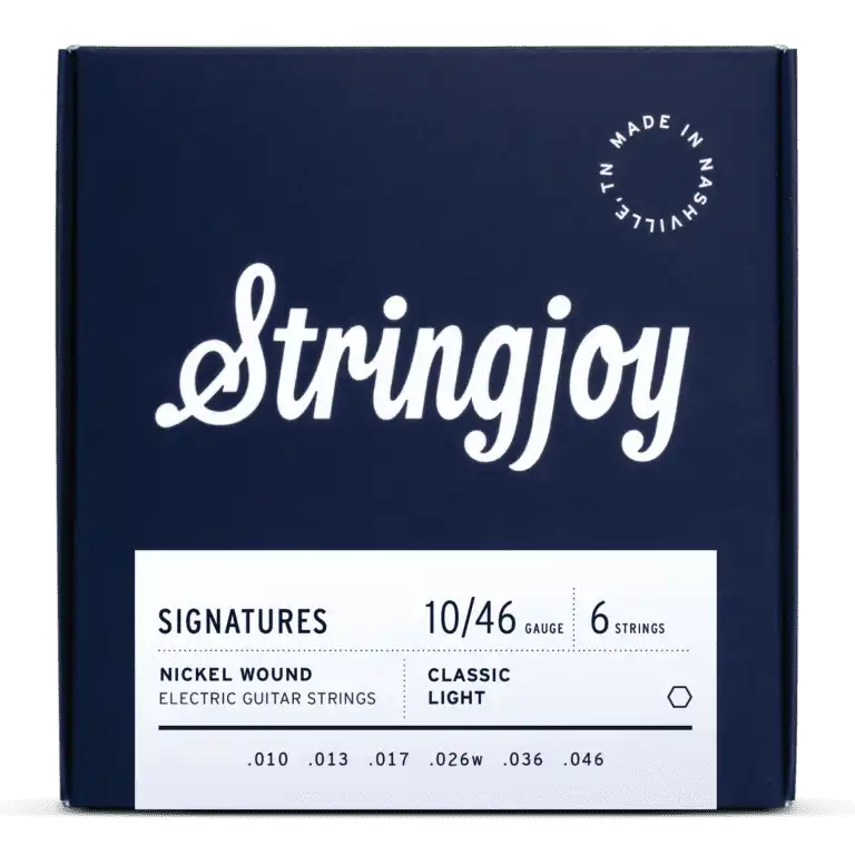 Stringjoy Signatures Clasic Light Gauge (10-46) Nickel Wound Electric Guitar Strings - Regent Sounds
