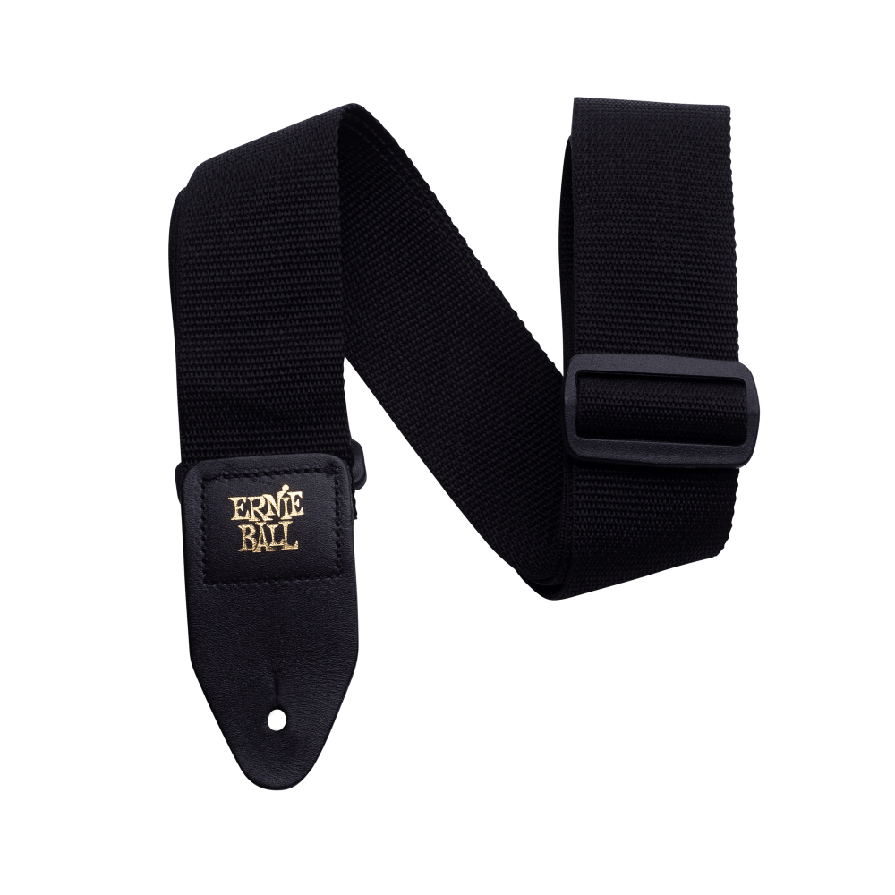 Ernie Ball Poly Strap Black - Regent Sounds