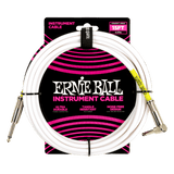 Ernie Ball PVC Straight/Angle 15FT - White - Regent Sounds