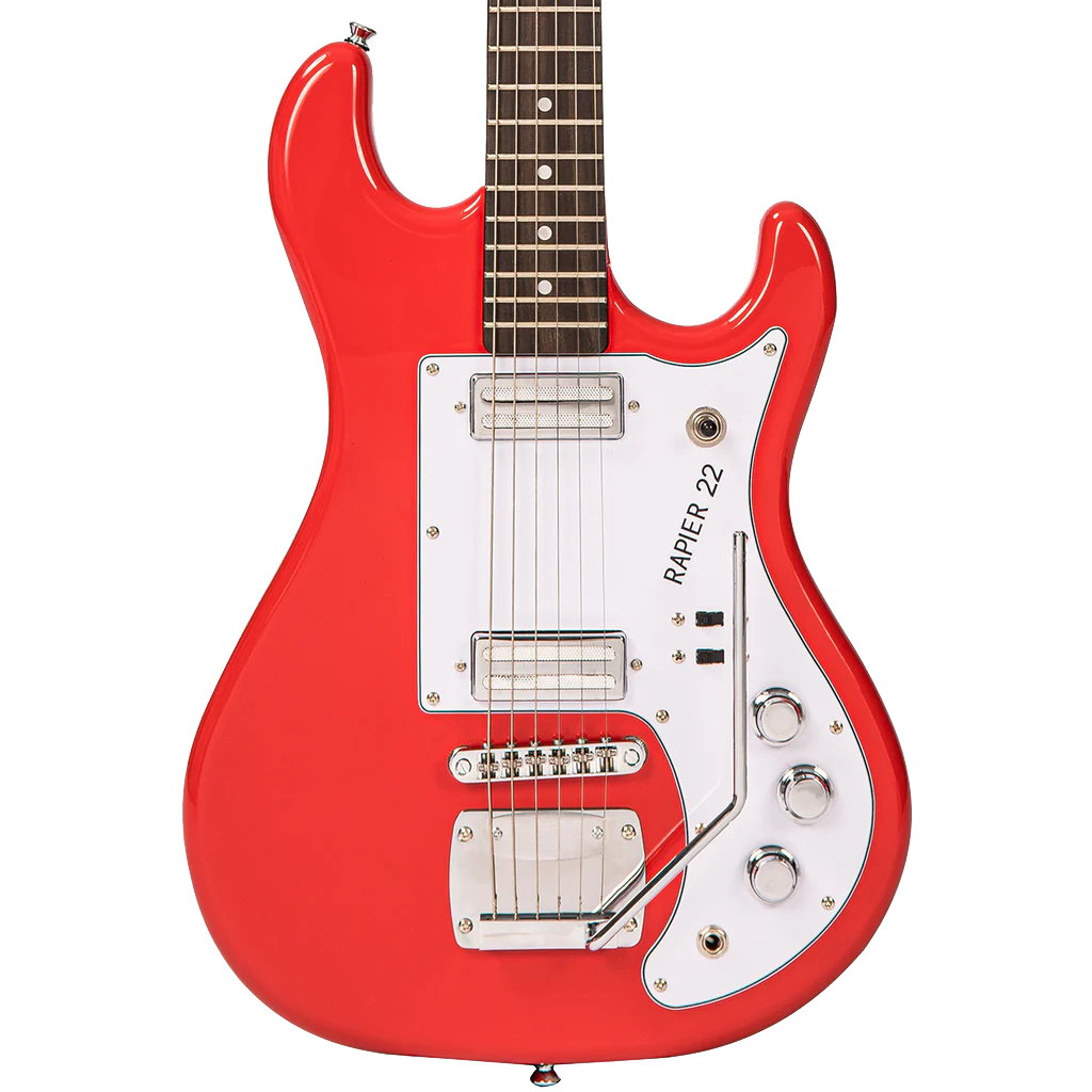 Rapier 22 Electric Guitar, Fiesta Red - Regent Sounds
