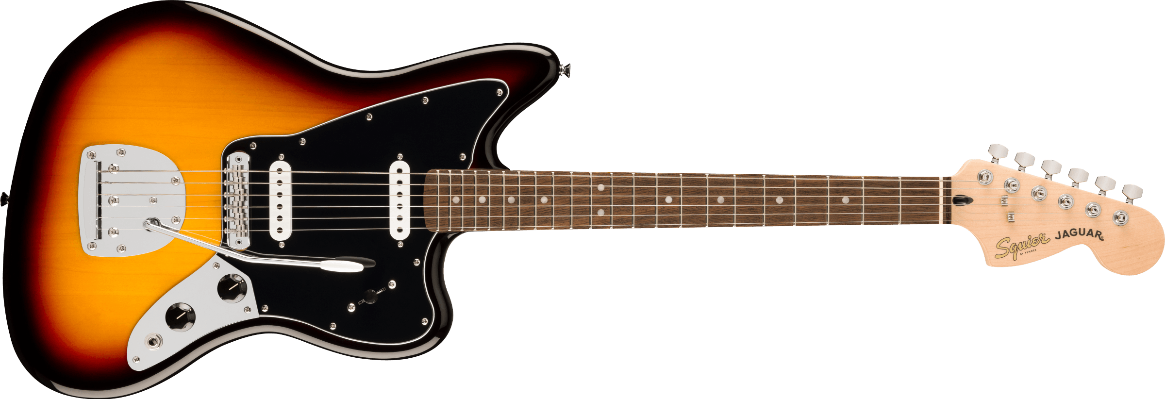 Squier Affinity Series Jaguar, 3-Colour Sunburst - Regent Sounds
