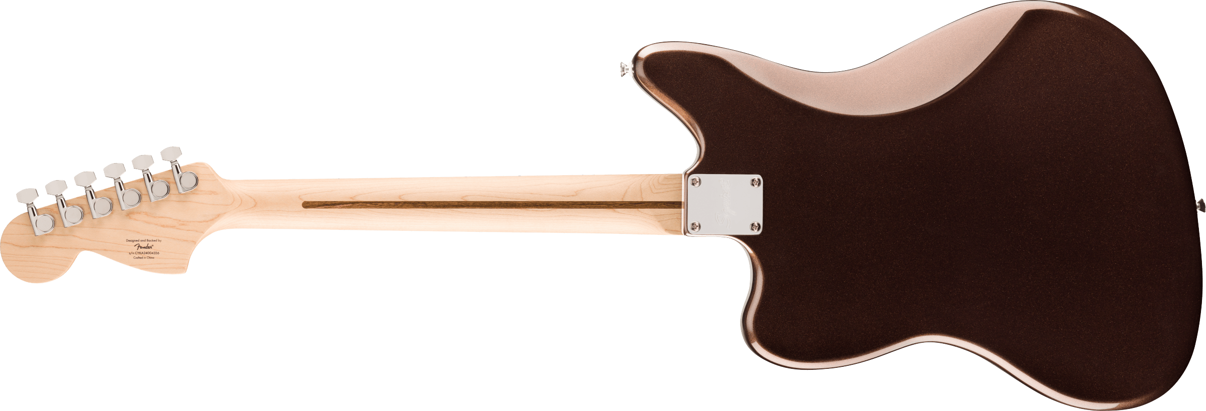 Squier Affinity Series Jaguar, Mystic Metallic Brown - Regent Sounds