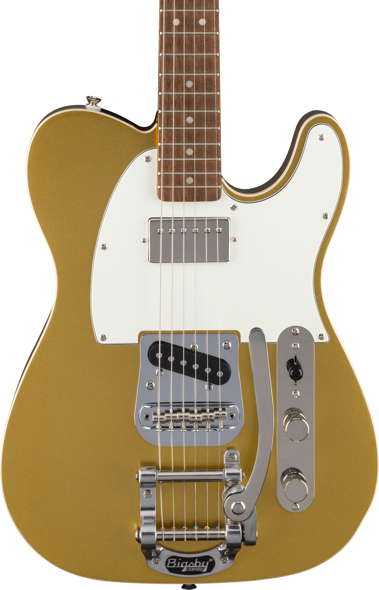 Squier Classic Vibe Custom Telecaster with Bigsby, Aztec Gold - Regent Sounds