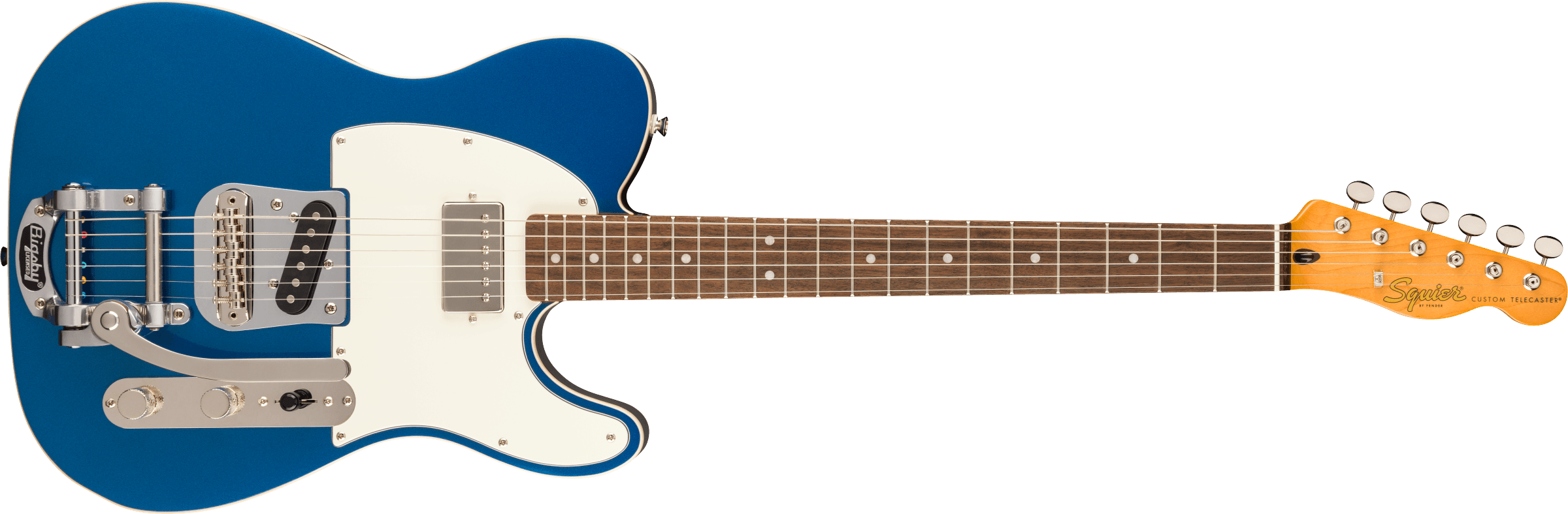 Squier Classic Vibe Custom Telecaster with Bigsby, Lake Placid Blue - Regent Sounds