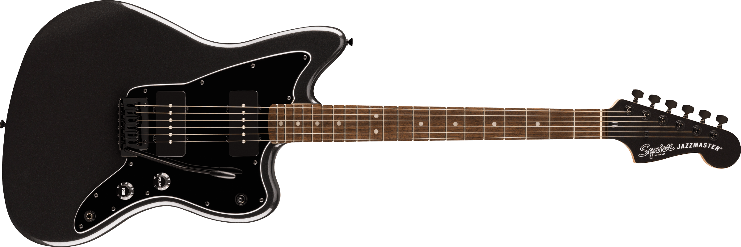 Squier FSR Affinity Series Jazzmaster, Metallic Black - Regent Sounds