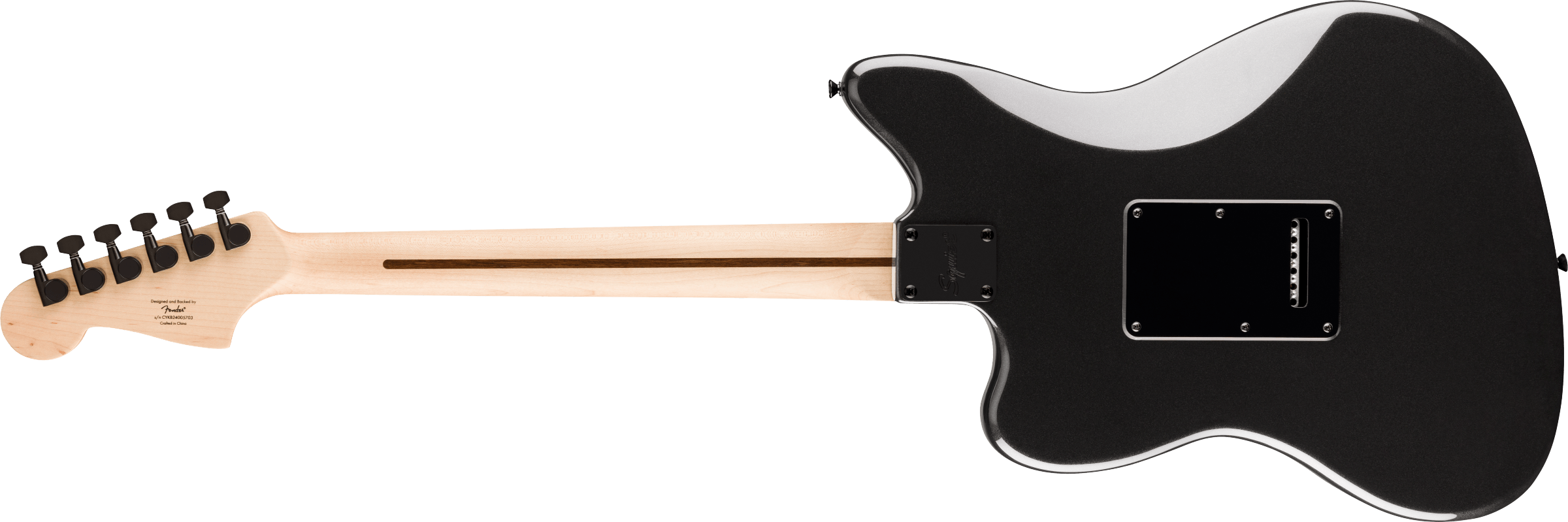Squier FSR Affinity Series Jazzmaster, Metallic Black - Regent Sounds