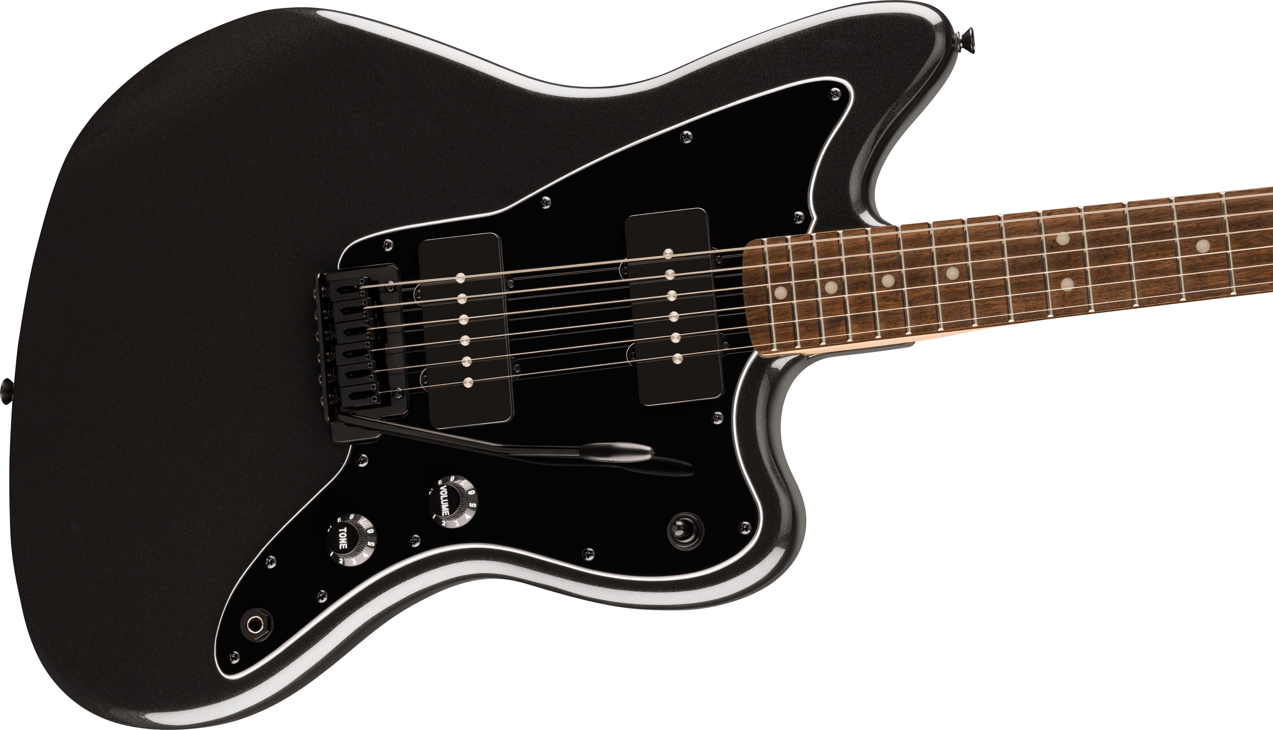 Squier FSR Affinity Series Jazzmaster, Metallic Black - Regent Sounds