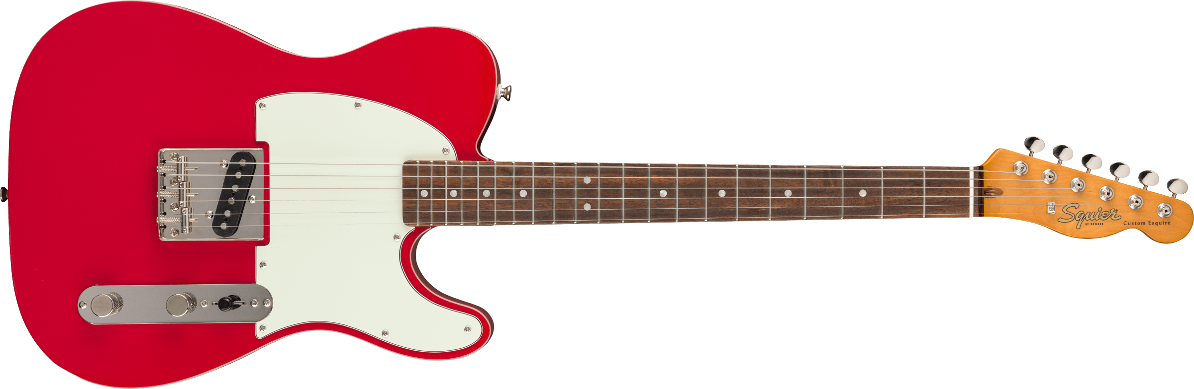 Squier FSR Classic Vibe 60s Custom Esquire, Dakota Red - Regent Sounds