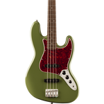 Squier FSR Classic Vibe '60s Jazz Bass, Matching Headstock, Olive - Regent Sounds