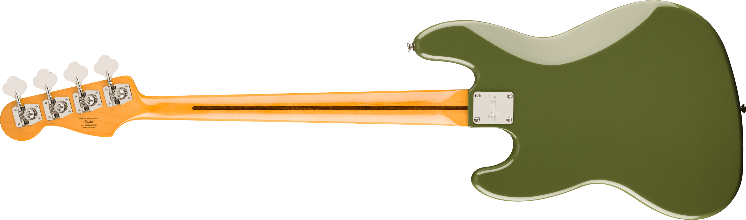 Squier FSR Classic Vibe '60s Jazz Bass, Matching Headstock, Olive - Regent Sounds