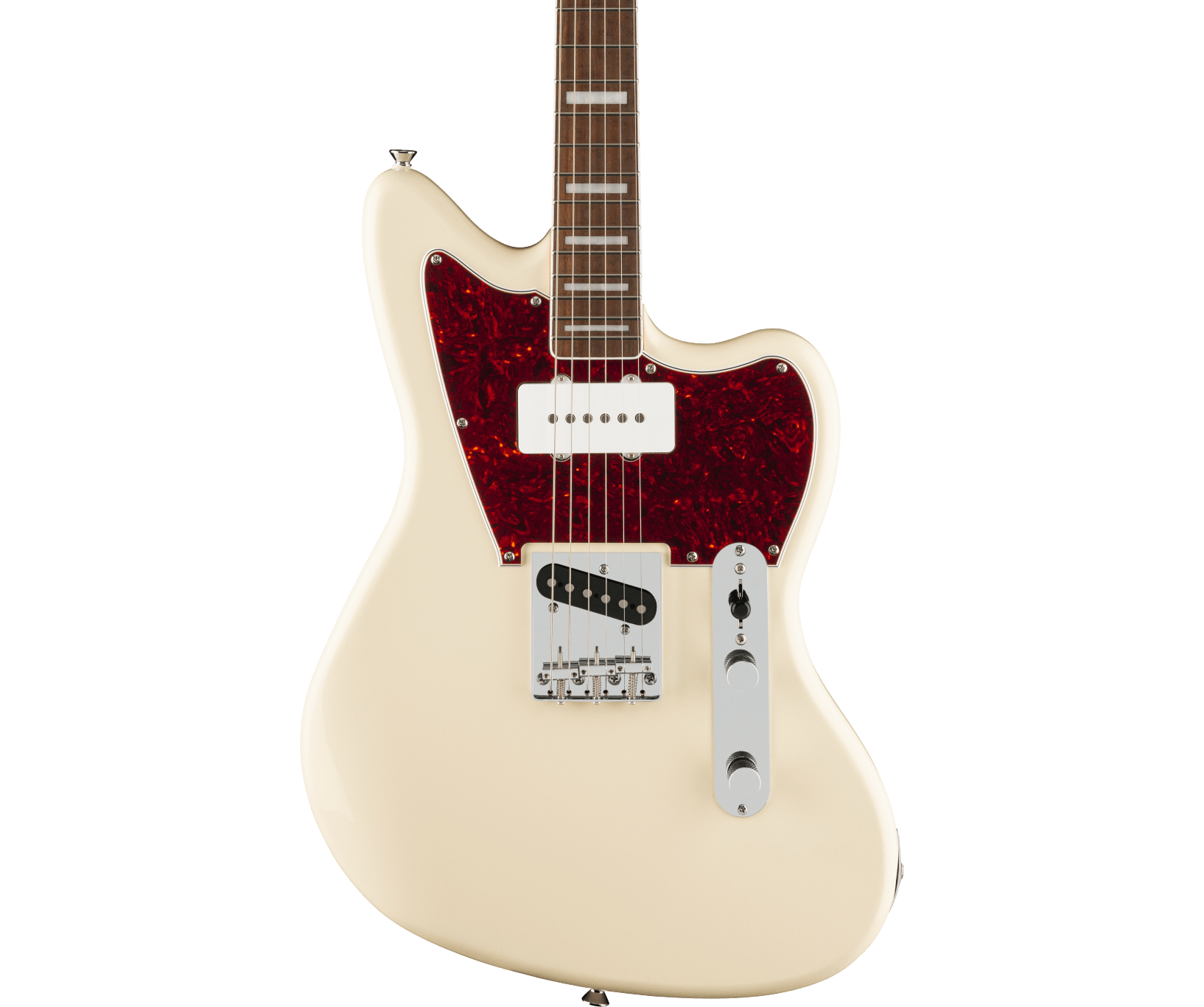 Squier Ltd Paranormal Offset Telecaster, Olympic White - Regent Sounds