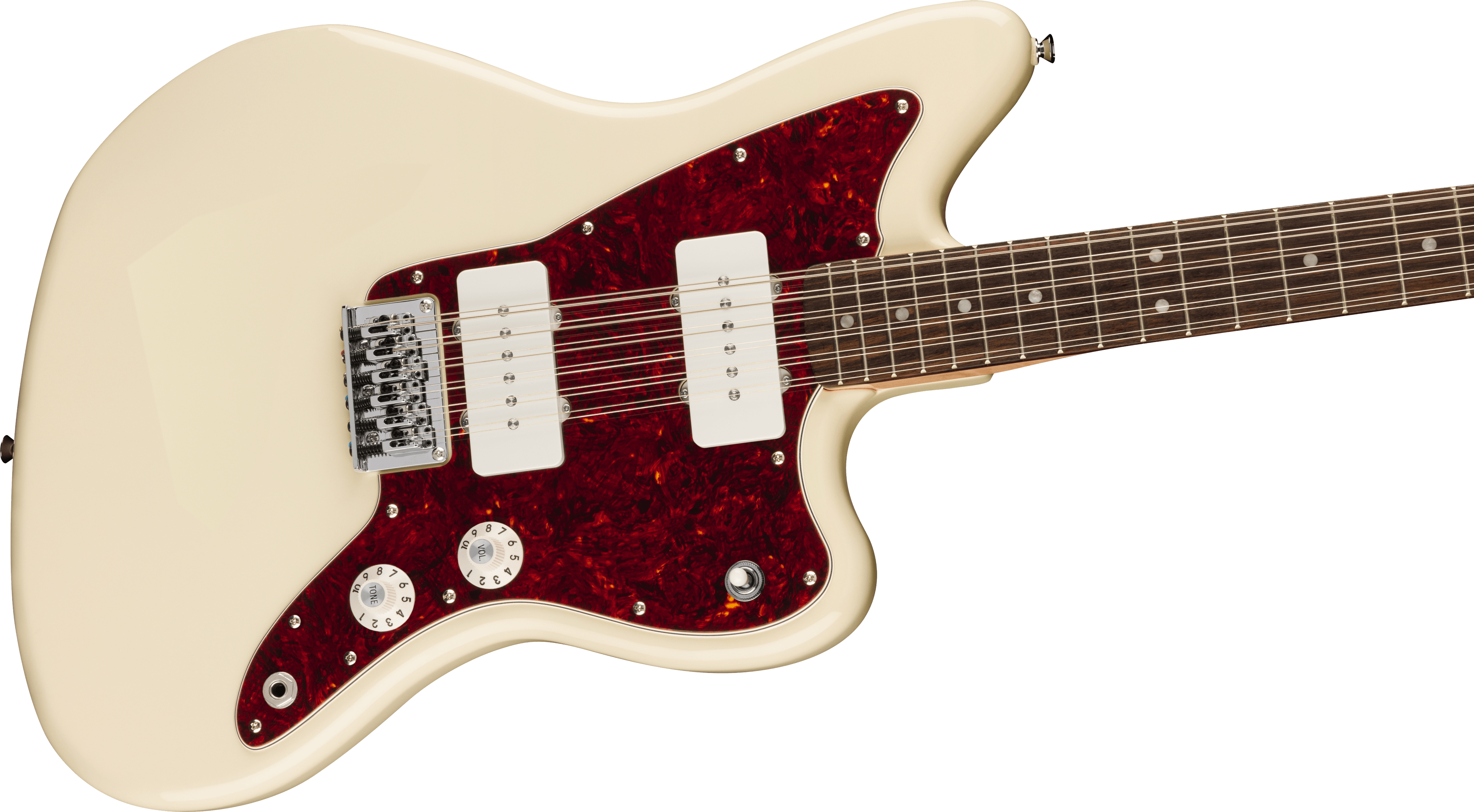 Squier Paranormal Jazzmaster XII, Olympic White Body