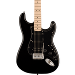 Squier Sonic Stratocaster HSS, Maple Fingerboard, Black - Regent Sounds
