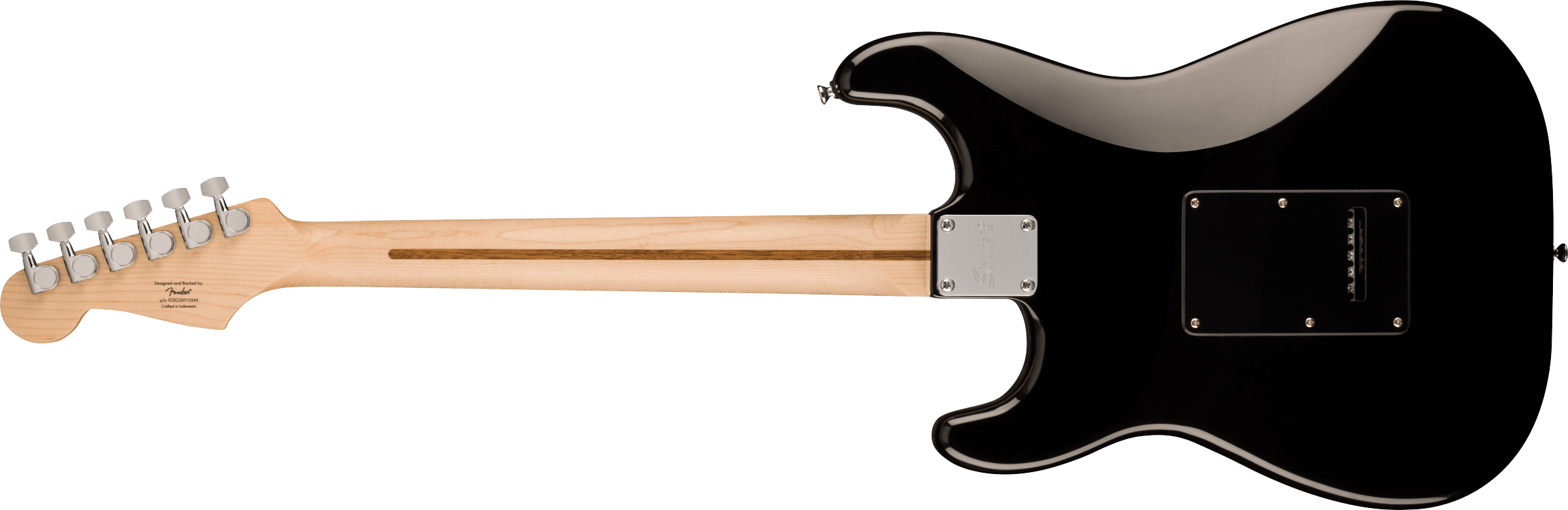 Squier Sonic Stratocaster HSS, Maple Fingerboard, Black - Regent Sounds