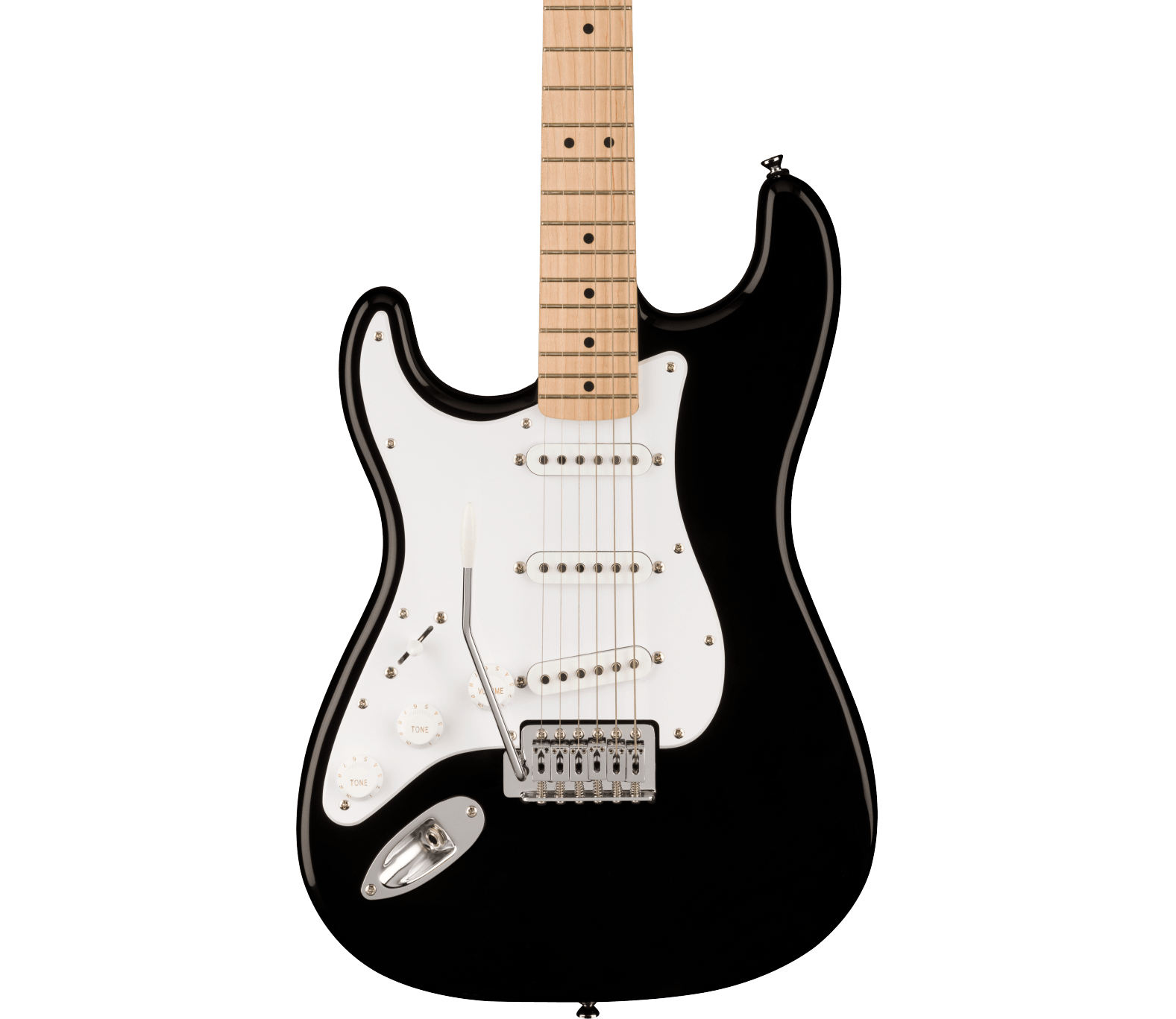 Squier Sonic Stratocaster, Black, Left Handed - Regent Sounds