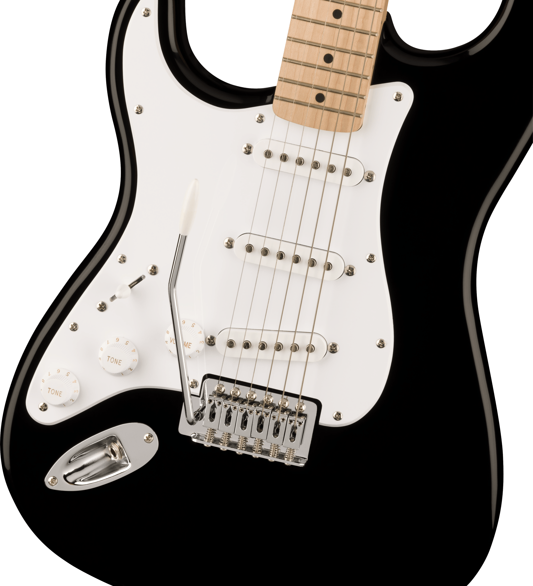 Squier Sonic Stratocaster, Black, Left Handed - Regent Sounds