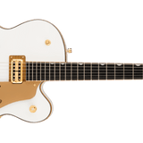 Synchromatic Falcon Hollow Body Single-Cut with Bigsby, Ebony Fingerboard, Snowcrest White - Regent Sounds