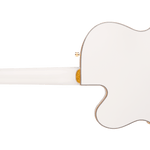 Synchromatic Falcon Hollow Body Single-Cut with Bigsby, Ebony Fingerboard, Snowcrest White - Regent Sounds