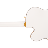 Synchromatic Falcon Hollow Body Single-Cut with Bigsby, Ebony Fingerboard, Snowcrest White - Regent Sounds