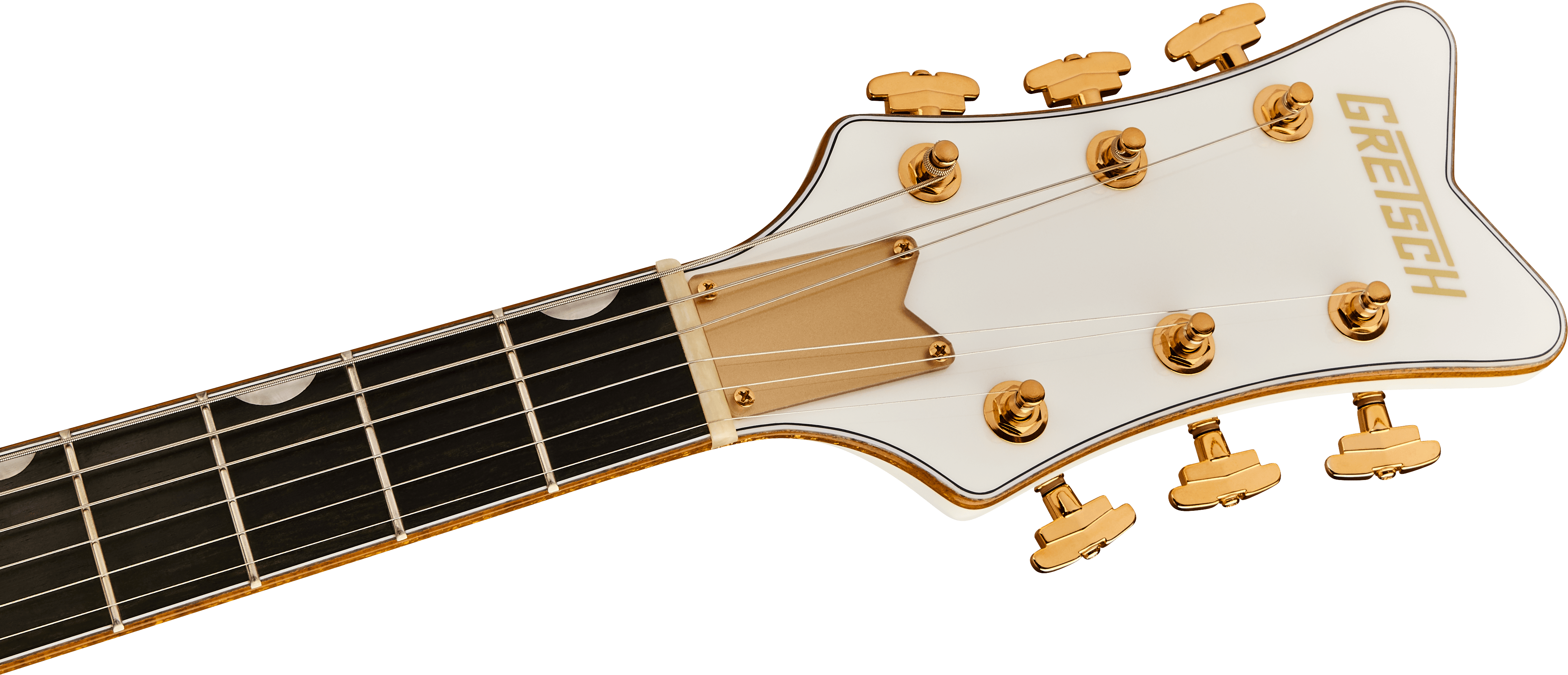 Synchromatic Falcon Hollow Body Single-Cut with Bigsby, Ebony Fingerboard, Snowcrest White - Regent Sounds