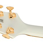 Synchromatic Falcon Hollow Body Single-Cut with Bigsby, Ebony Fingerboard, Snowcrest White - Regent Sounds