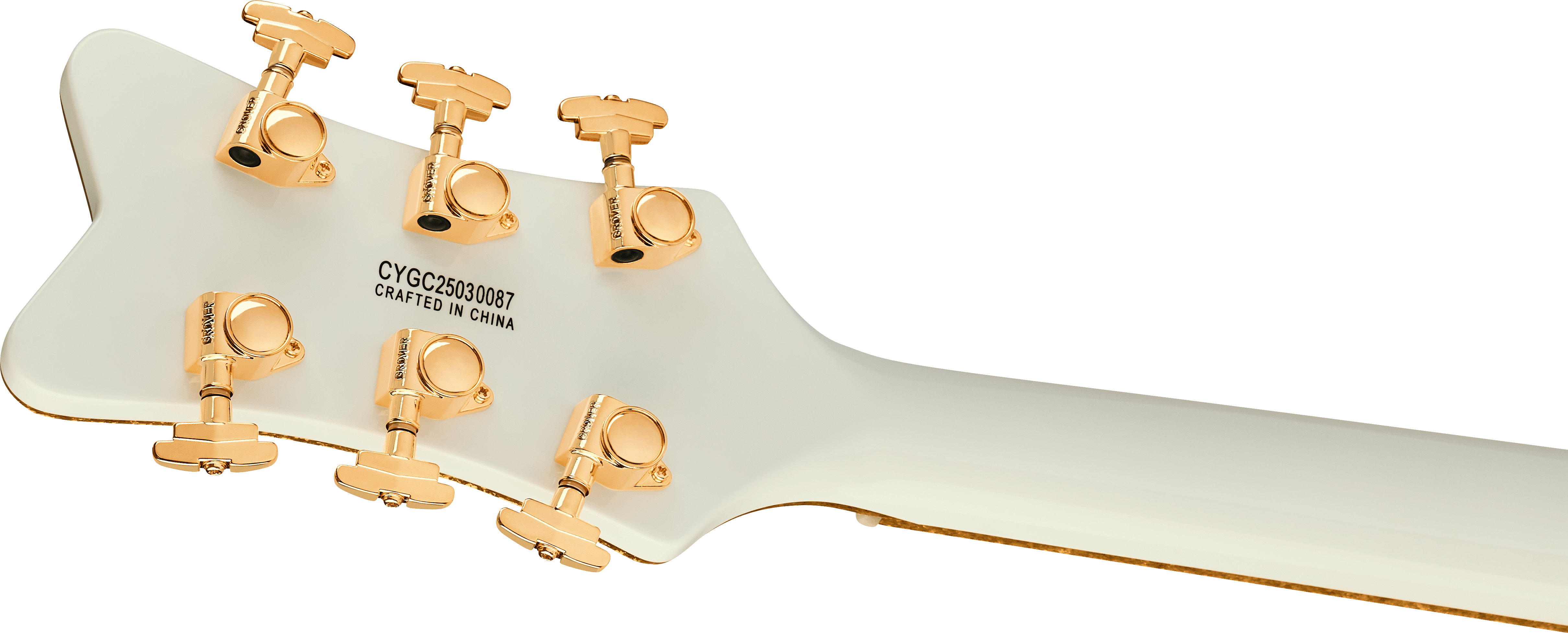 Synchromatic Falcon Hollow Body Single-Cut with Bigsby, Ebony Fingerboard, Snowcrest White - Regent Sounds
