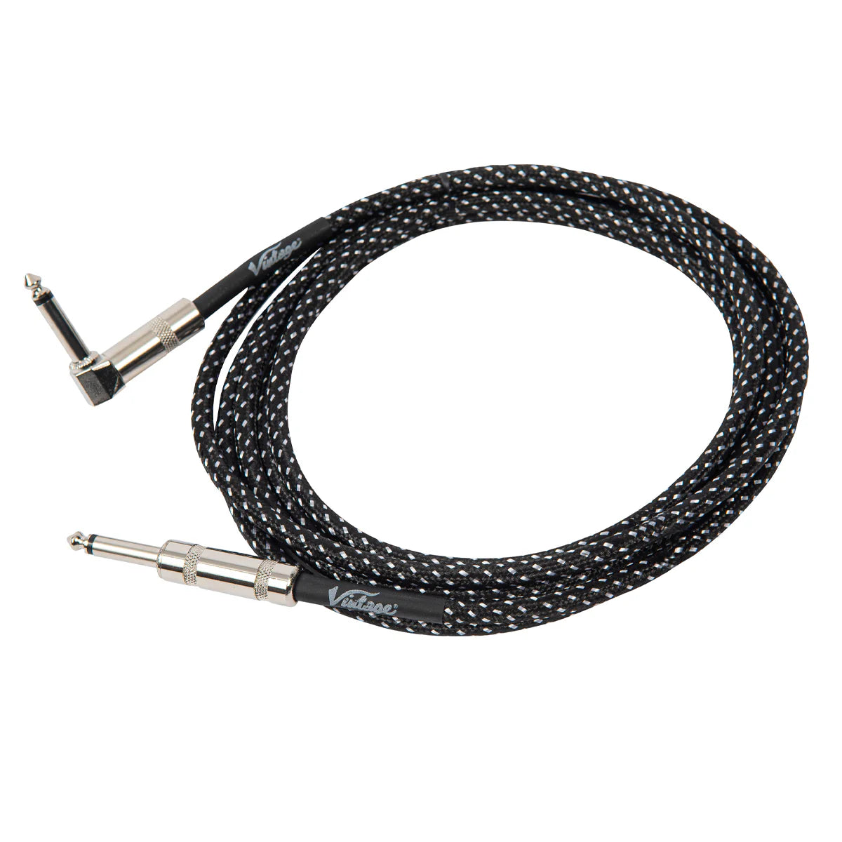 Vintage 20ft Braided Guitar Cable - Regent Sounds